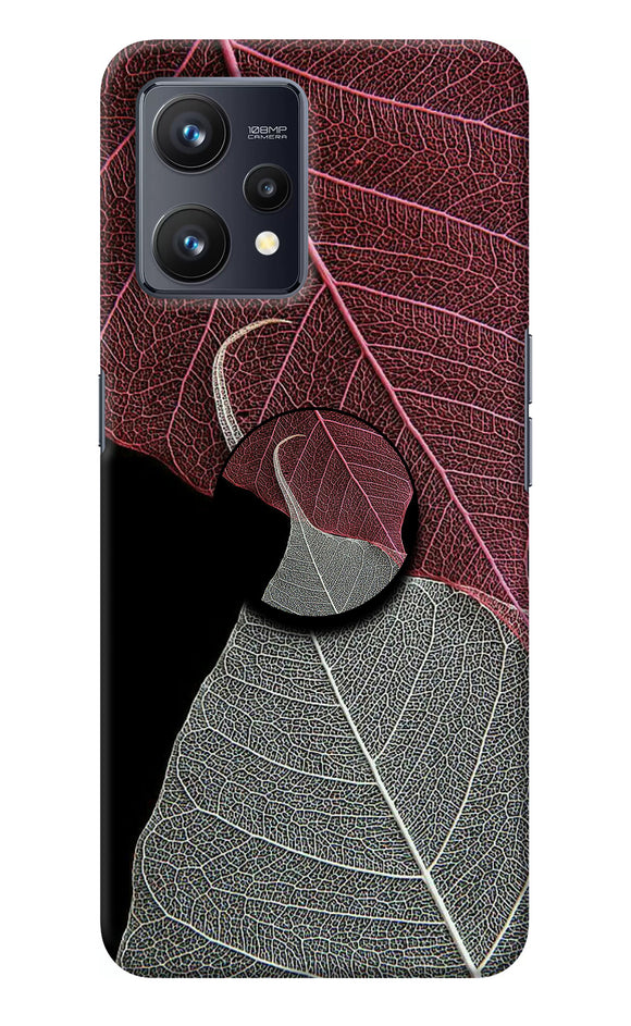 Leaf Pattern Realme 9 4G Pop Case