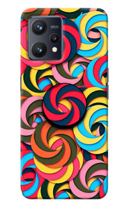 Spiral Pattern Realme 9 4G Pop Case