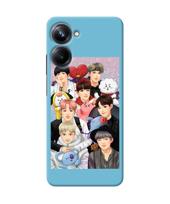 BTS with animals Realme 10 Pro 5G Back Cover