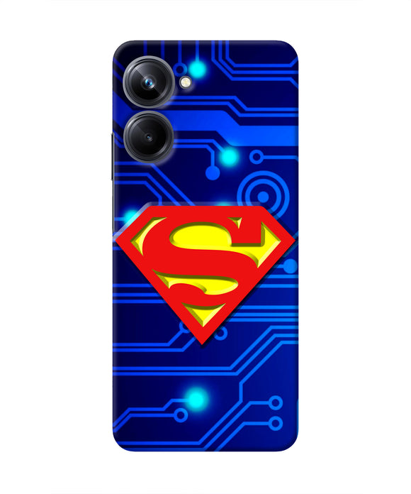 Superman Abstract Realme 10 Pro 5G Real 4D Back Cover