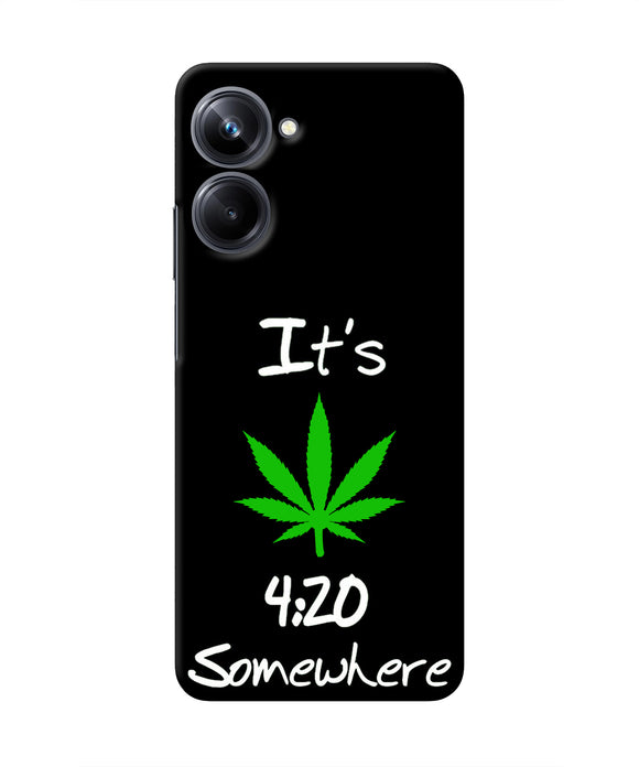 Weed Quote Realme 10 Pro 5G Real 4D Back Cover