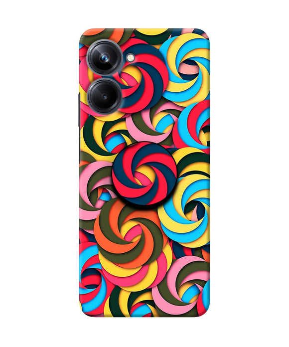 Spiral Pattern Realme 10 Pro 5G Pop Case