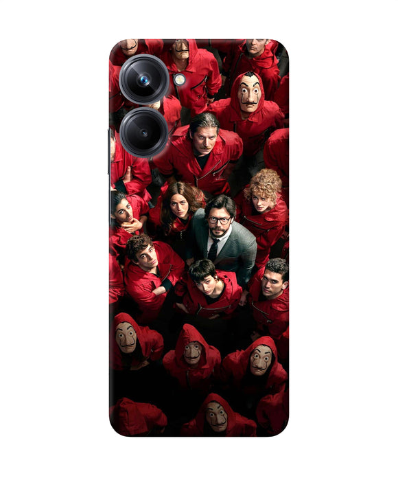 Money Heist Professor with Hostages Realme 10 Pro 5G Back Cover