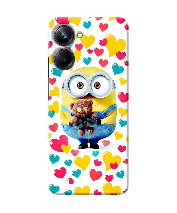 Minion teddy hearts Realme 10 Pro 5G Back Cover
