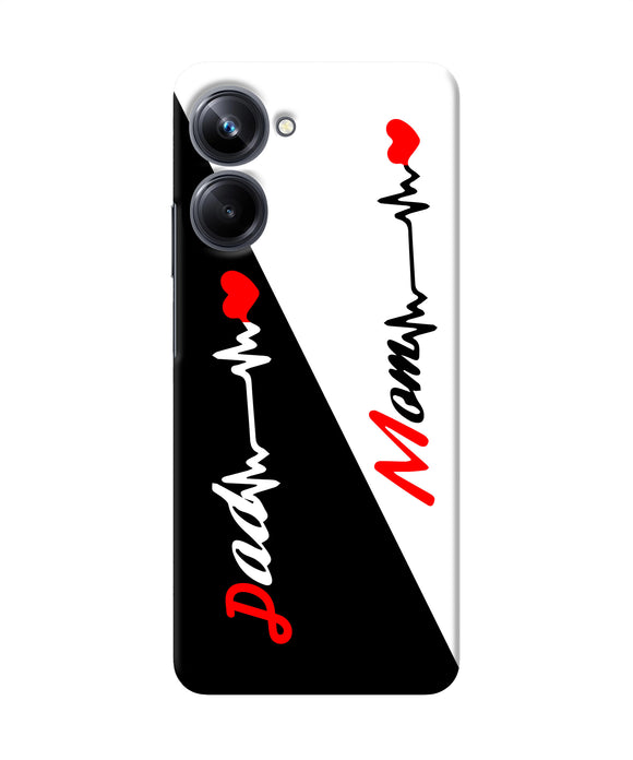 Mom dad heart line Realme 10 Pro 5G Back Cover