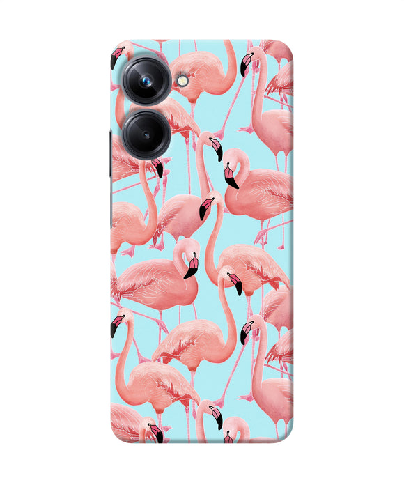 Abstract sheer bird print Realme 10 Pro 5G Back Cover
