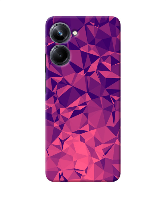 Abstract red blue shine Realme 10 Pro 5G Back Cover