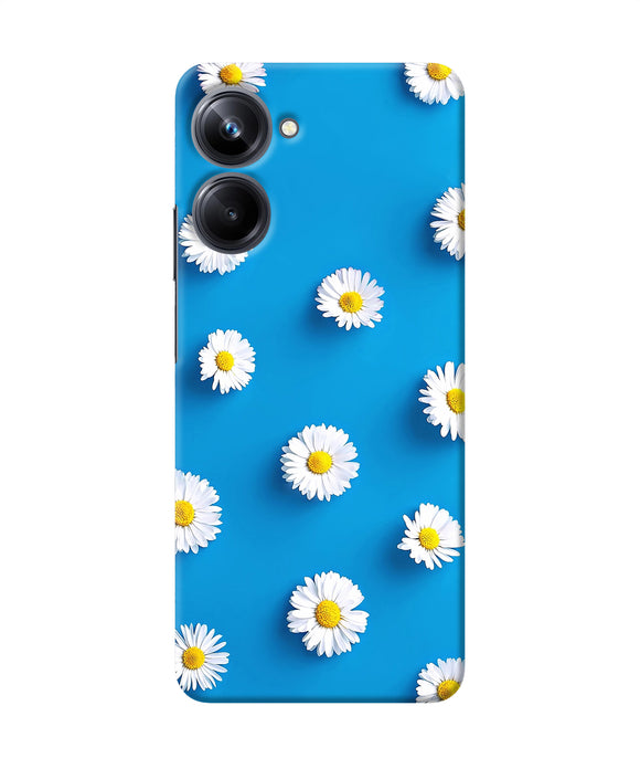 White flowers Realme 10 Pro 5G Back Cover