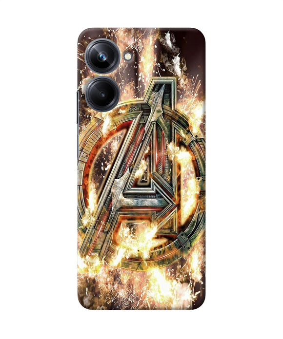 Avengers burning logo Realme 10 Pro 5G Back Cover
