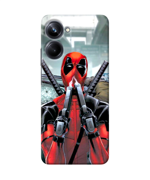 Deadpool with gun Realme 10 Pro 5G Back Cover