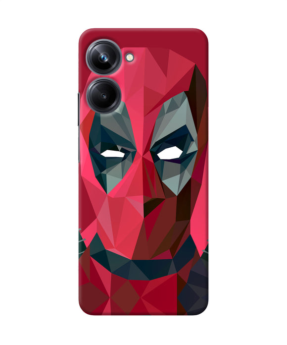 Abstract deadpool full mask Realme 10 Pro 5G Back Cover