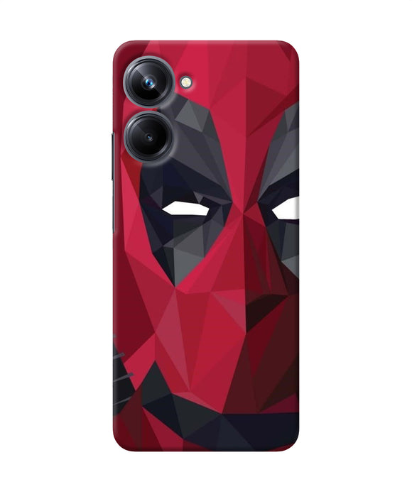 Abstract deadpool half mask Realme 10 Pro 5G Back Cover
