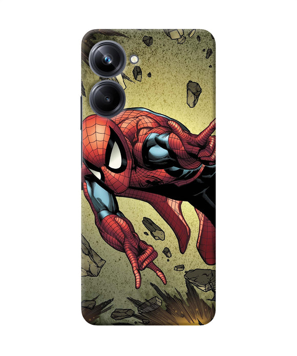 Spiderman on sky Realme 10 Pro 5G Back Cover