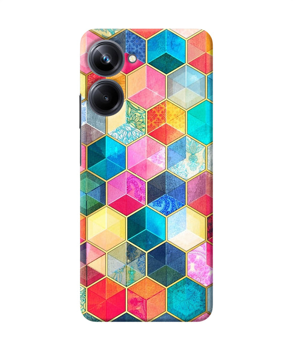Abstract color box Realme 10 Pro 5G Back Cover