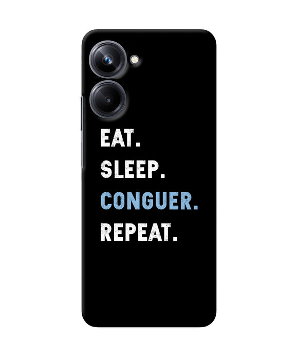 Eat sleep quote Realme 10 Pro 5G Back Cover