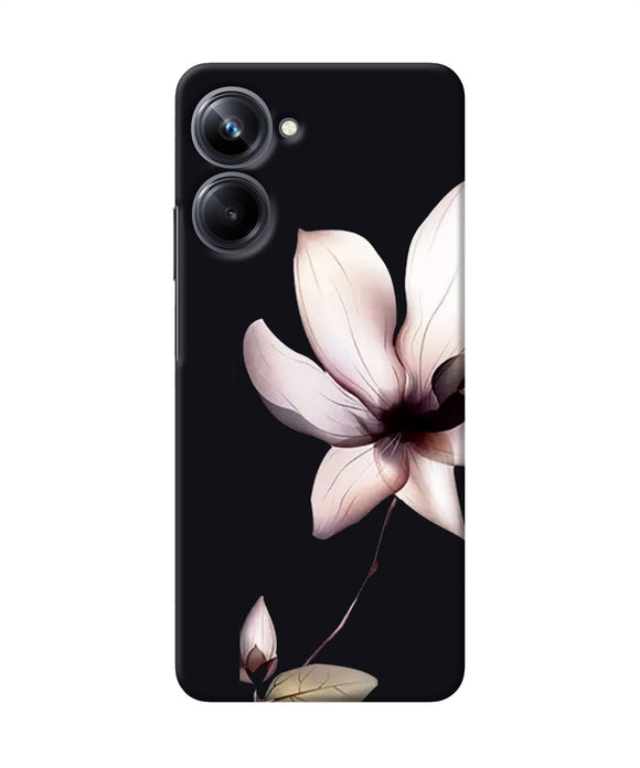 Flower white Realme 10 Pro 5G Back Cover