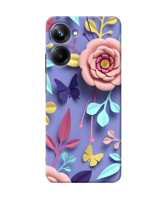 Flower canvas Realme 10 Pro 5G Back Cover