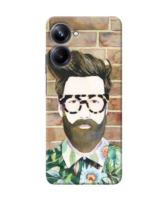 Beard man with glass Realme 10 Pro 5G Back Cover