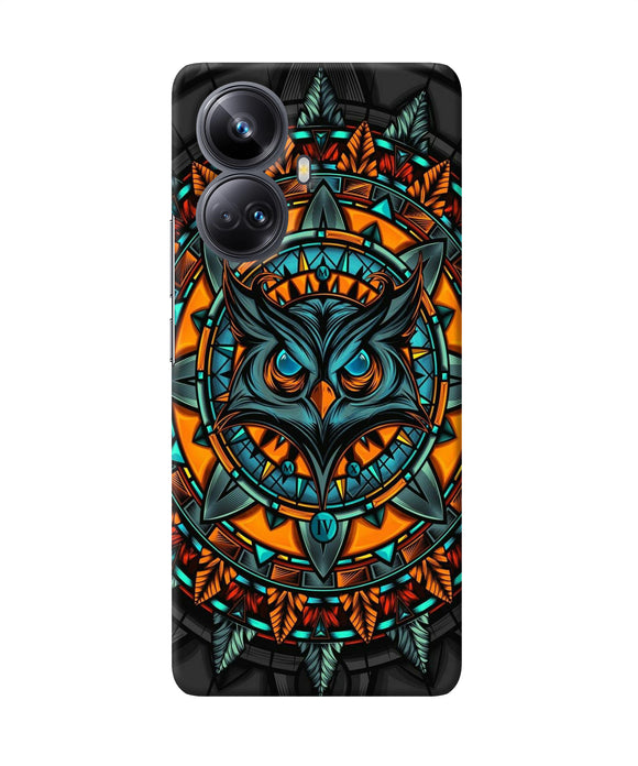 Angry Owl Art Realme 10 Pro plus 5G Back Cover