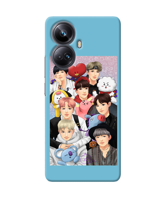 BTS with animals Realme 10 Pro plus 5G Back Cover