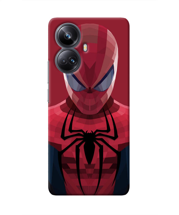 Spiderman Art Realme 10 Pro plus 5G Real 4D Back Cover