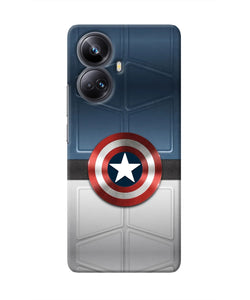 Captain America Suit Realme 10 Pro plus 5G Real 4D Back Cover