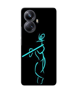 Lord krishna sketch Realme 10 Pro plus 5G Back Cover