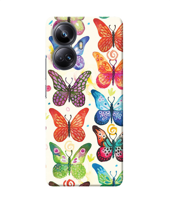 Abstract butterfly print Realme 10 Pro plus 5G Back Cover