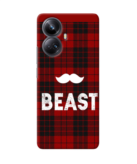 Beast red square Realme 10 Pro plus 5G Back Cover