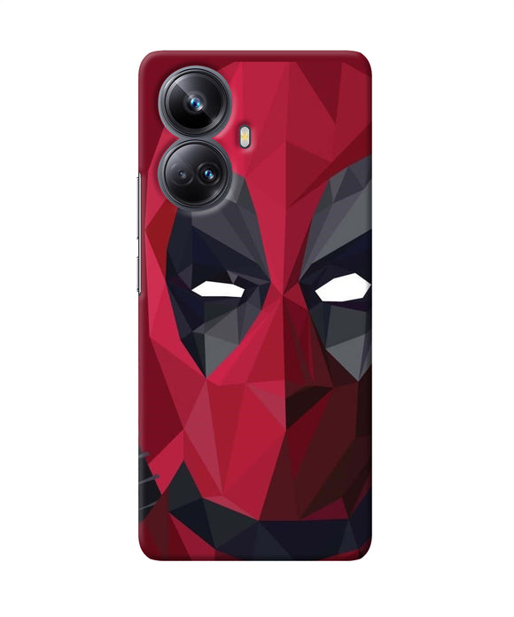 Abstract deadpool mask Realme 10 Pro plus 5G Back Cover
