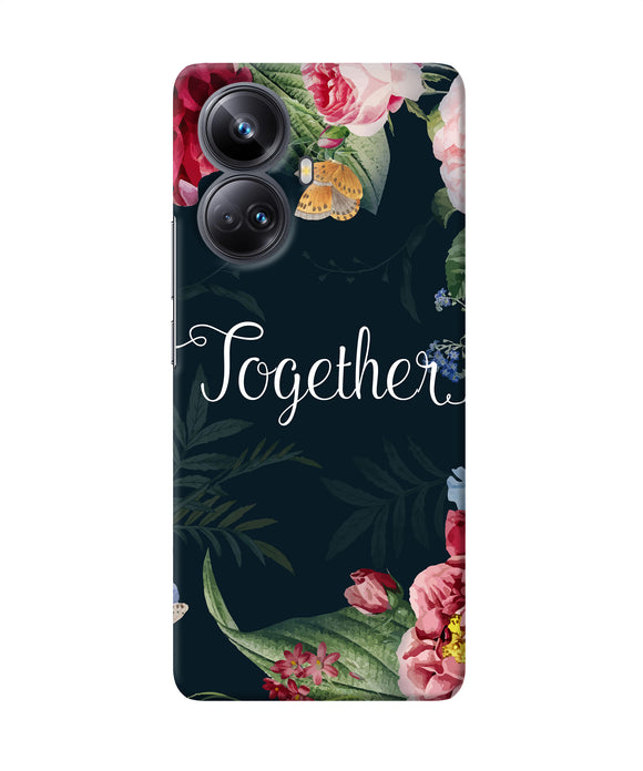 Together flower Realme 10 Pro plus 5G Back Cover
