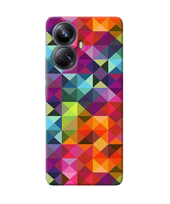 Abstract triangle pattern Realme 10 Pro plus 5G Back Cover