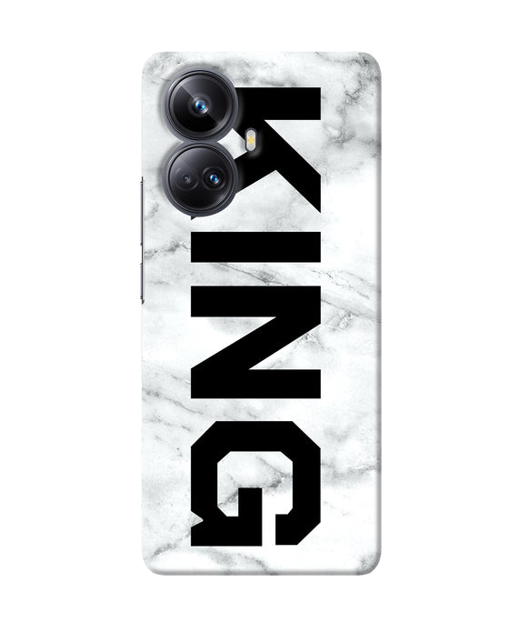 King marble text Realme 10 Pro plus 5G Back Cover