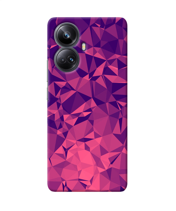 Abstract red blue shine Realme 10 Pro plus 5G Back Cover