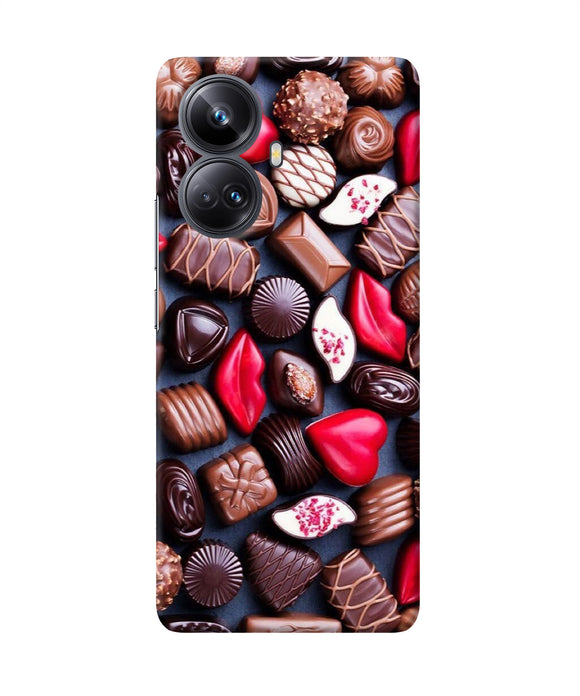 Valentine special chocolates Realme 10 Pro plus 5G Back Cover