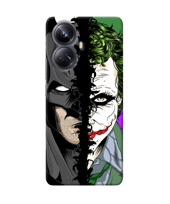 Batman vs joker half face Realme 10 Pro plus 5G Back Cover