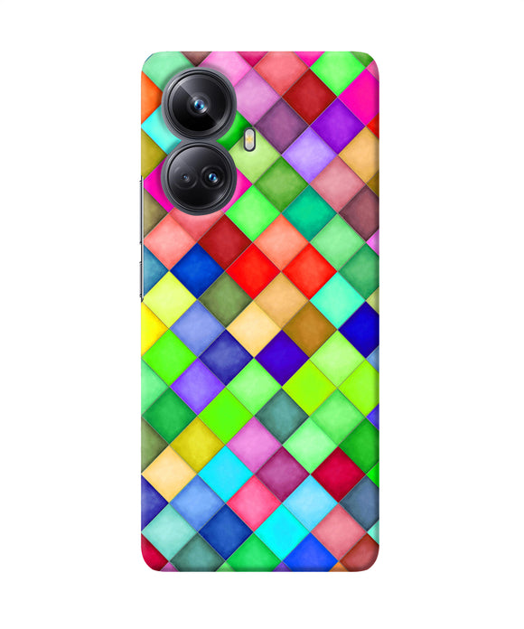 Abstract colorful squares Realme 10 Pro plus 5G Back Cover