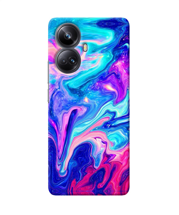 Abstract colorful water Realme 10 Pro plus 5G Back Cover