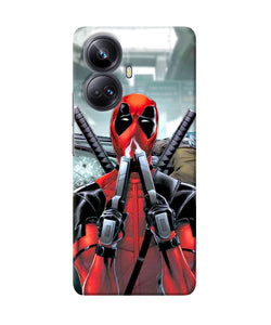 Deadpool with gun Realme 10 Pro plus 5G Back Cover