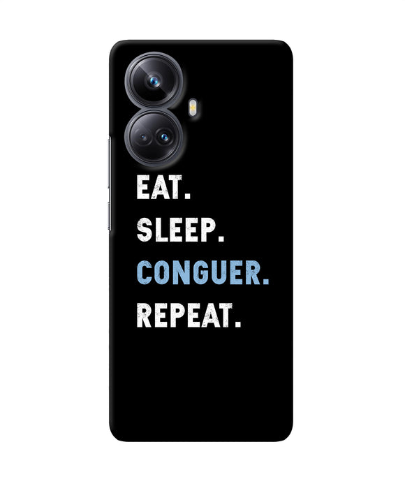 Eat sleep quote Realme 10 Pro plus 5G Back Cover