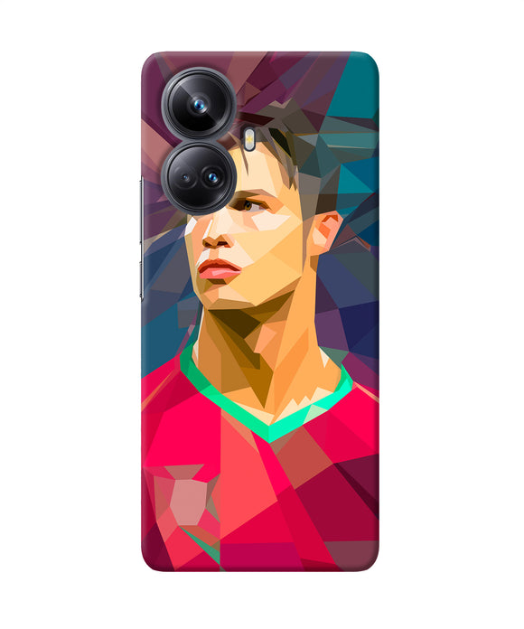 Abstract ronaldo Realme 10 Pro plus 5G Back Cover