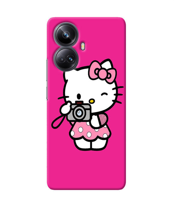 Hello kitty cam pink Realme 10 Pro plus 5G Back Cover
