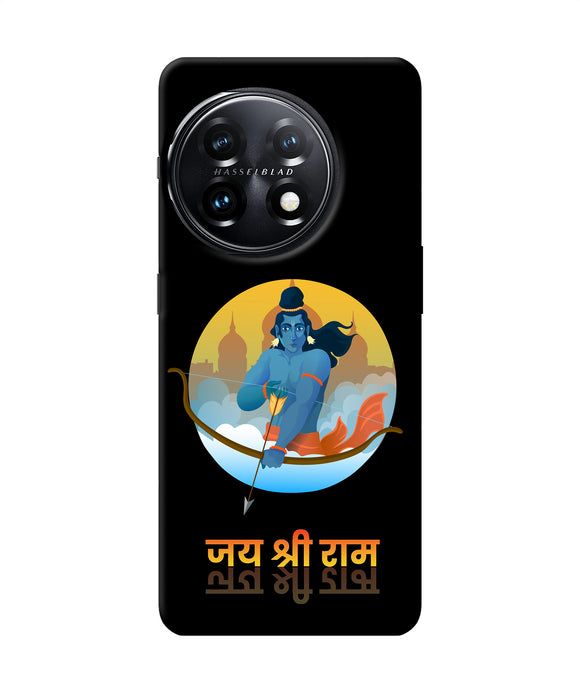 Black Jay Shree Ram OnePlus 11 5G Back Cover