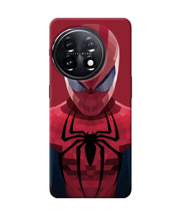 Spiderman Art OnePlus 11 5G Real 4D Back Cover