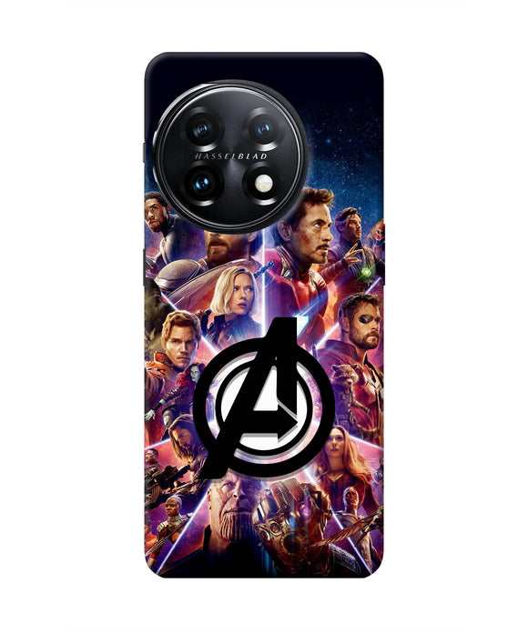Avengers Superheroes OnePlus 11 5G Real 4D Back Cover