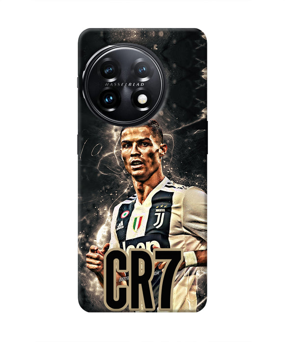 CR7 Dark OnePlus 11 5G Real 4D Back Cover