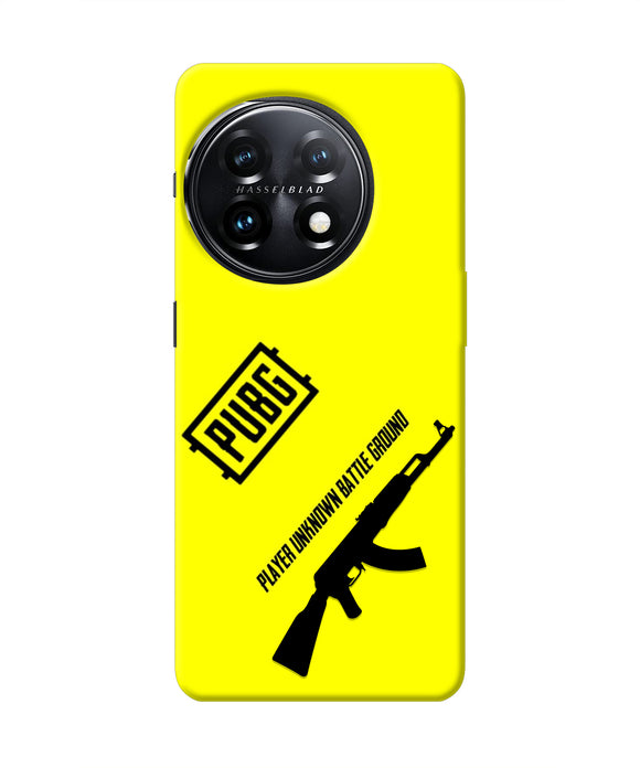 PUBG AKM Gun OnePlus 11 5G Real 4D Back Cover