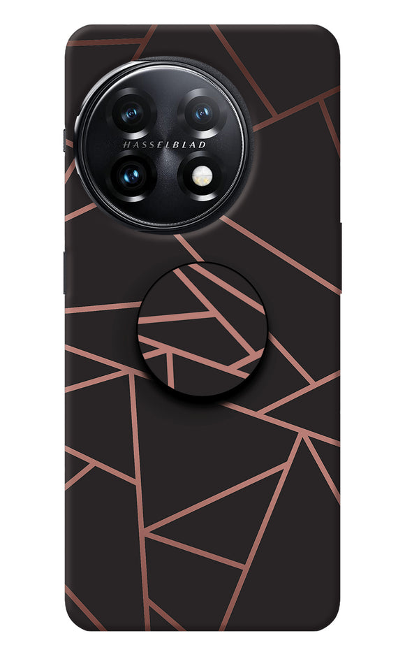 Geometric Pattern OnePlus 11 5G Pop Case