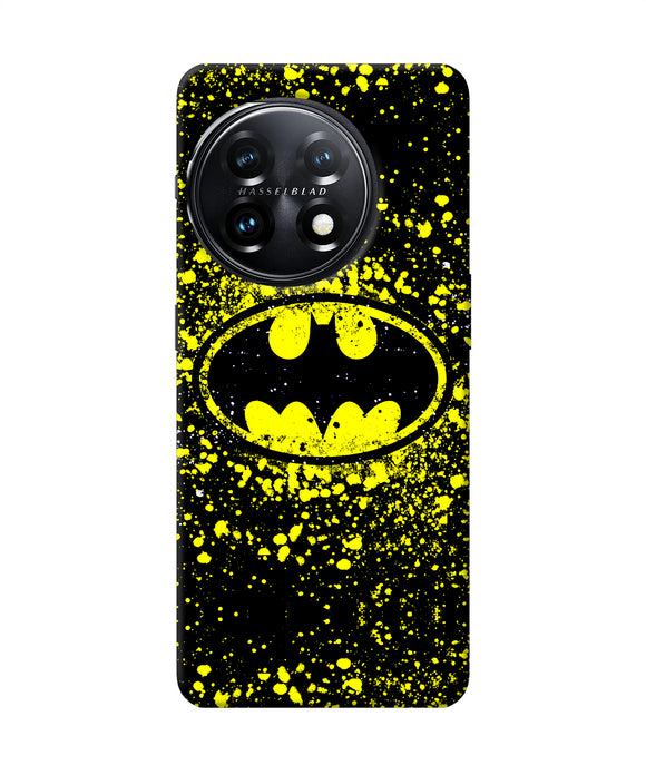 Batman last knight print yellow OnePlus 11 5G Back Cover