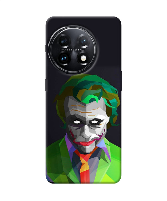 Abstract dark knight joker OnePlus 11 5G Back Cover